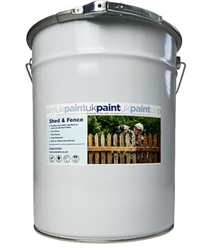 20 Litres - One Coat Shed And Fence Paint - Light Grey