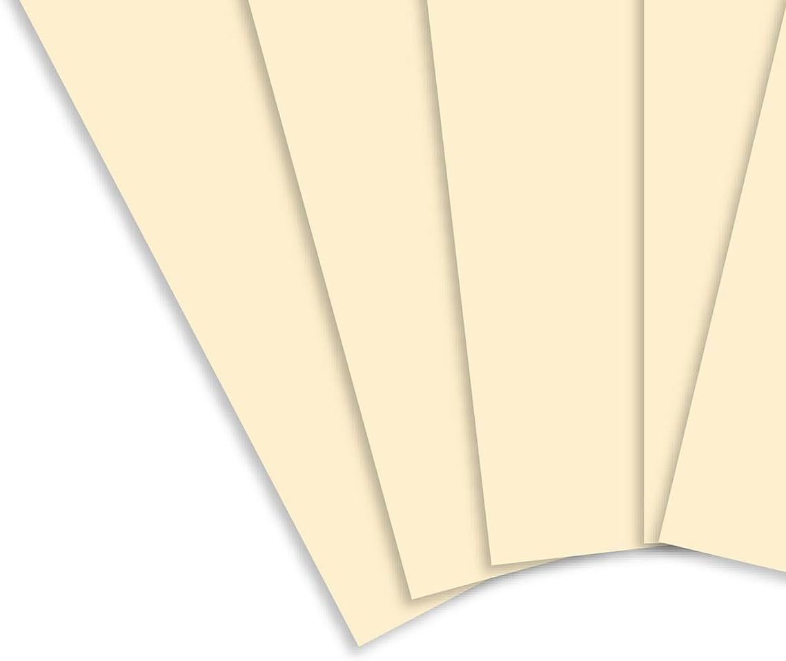 Staples Cover Stock Paper 67 lbs 8.5-Inch x 11-Inch Ivory 250/Pack, For Office, School & Home