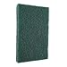 Abrasive Hand Scouring Pads Professional Industrial Scourer Sponge Pads for Cleaning and Finishing Tough Grime Pots Pans BBQ Ovens Griddles Fine Red Coarse Green 5pcs (Green)