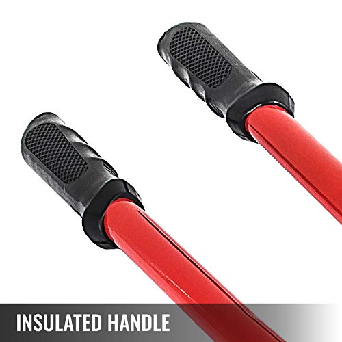 Mophorn Hand Swager Crimper 30 Inch ,Swaging Tool For 5/32" 1/4" 5/16" Wire Rope,Hand Cimping Tool For Copper Aluminum Oval Sleeves And Stop Sleeves,Wire Rope Crimping Tool Swage Tool Long Handle Lab #TOP4