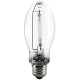 Sunlite 03615-SU LU100/MED 100 Watt HPS ED17 High Pressure Sodium Light Bulb, Medium Base, Clear