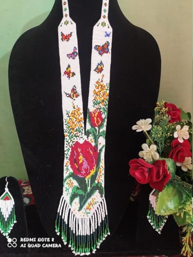 Collar ucraniano Gerdan multicolor LKBEADS el regalo cultural ideal 2