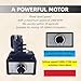 SYLPHID 2400RPM Vortex Paint Mixer - 3 Adjustable Speeds, 10-100ml Capacity Shaking Machine for Acrylic Paints, Epoxy Resins, Nail Polish & Lab Tubes | Hands-Free Operation for Model Kits