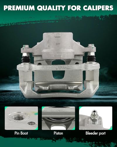 Image of SCITOO Front Left Brake Caliper With Bracket 19B7324 Compatible For Hyundai For Sonata 2015-2019,For Kia For Optima 2016-2020