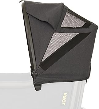 Veer Cruiser Essentials Bundle - Premium Stroller Wagon with Foldable Storage Basket & Retractable Canopy - The Feel & Safety of a Stroller Combined with The Fun of a Lightweight, Rugged Wagon