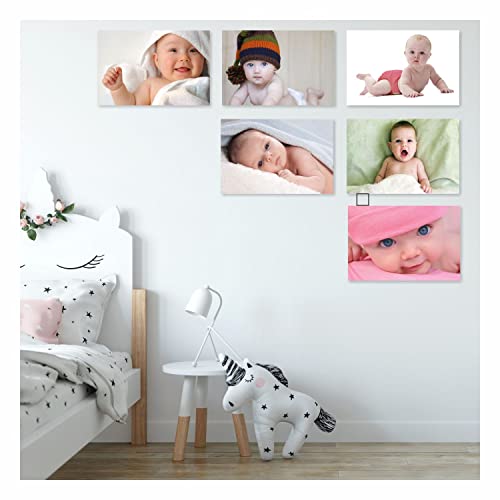 Image of SR CREATIVE CRAFT Cute Baby Posters | Smiling Baby Poster |Baby Wall Poster for Room Decor (12x18-Inches, 300GSM Thick Glossy Finish Paper) Set of 6 -pt-1