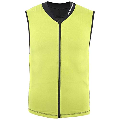 Dainese - Scarabeo Vest,Chaleco Protector Esquí, Protector Espalda Esquí,Verde ácido/Negro,Niño