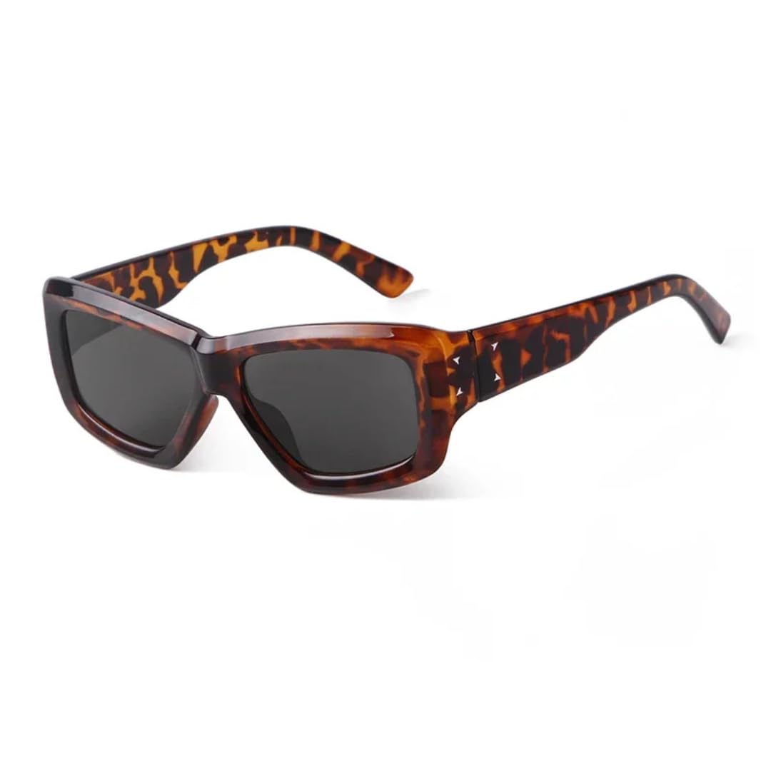 Cat Eye Occhiali da sole da uomo occhiali da sole retrò da donna con montatura grande occhiali da viaggio occhiali da sole protezione UV
