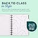 Happy Planner Disc-Bound 12-Month July 2025–June 2026 Planner with 3 Extra Months, Big Size, Teacher Layout, Here We Go Again, 7