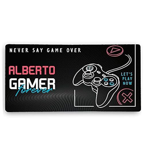 LolaPix Alfombrilla Raton XXL Gaming. Alfombrilla Personalizada. Protector Mesa de Escritorio XL. 600 * 350 * 2mm. Base de Goma Antideslizante. Mouse Pad Gaming. Gamer Forever | Ya disponible en tu tienda friki favorita! En mundofriki.es!