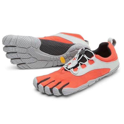 Vibram FiveFingers Tênis masculino, Vermelho/preto/cinza, 9-9.5