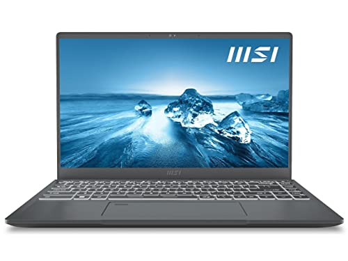 Image of MSI Prestige 14 EVO 14" FHD Ultra Thin and Light Professional Laptop - Carbon Gray A12M-054
