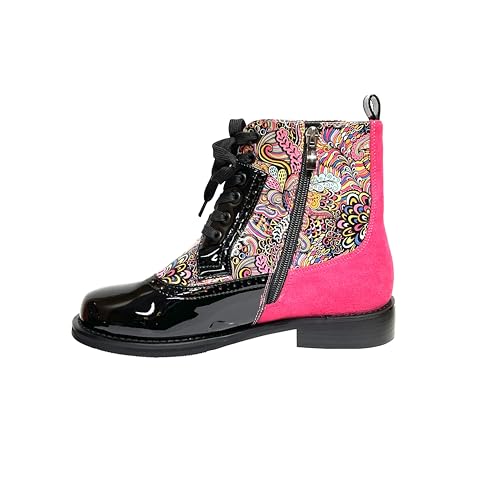 Ninety Union Chelsea Fashion Lace Bootie With Paisley And Mixed Textures3