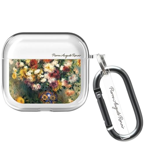 ONLYOU Airpods3 p P[X  ؍ PC n[h G A[g CXg m[ Vase of Chrysanthemums  NA GA|bh GA|bY 킢 fB[X l q Y(AirPodsi3