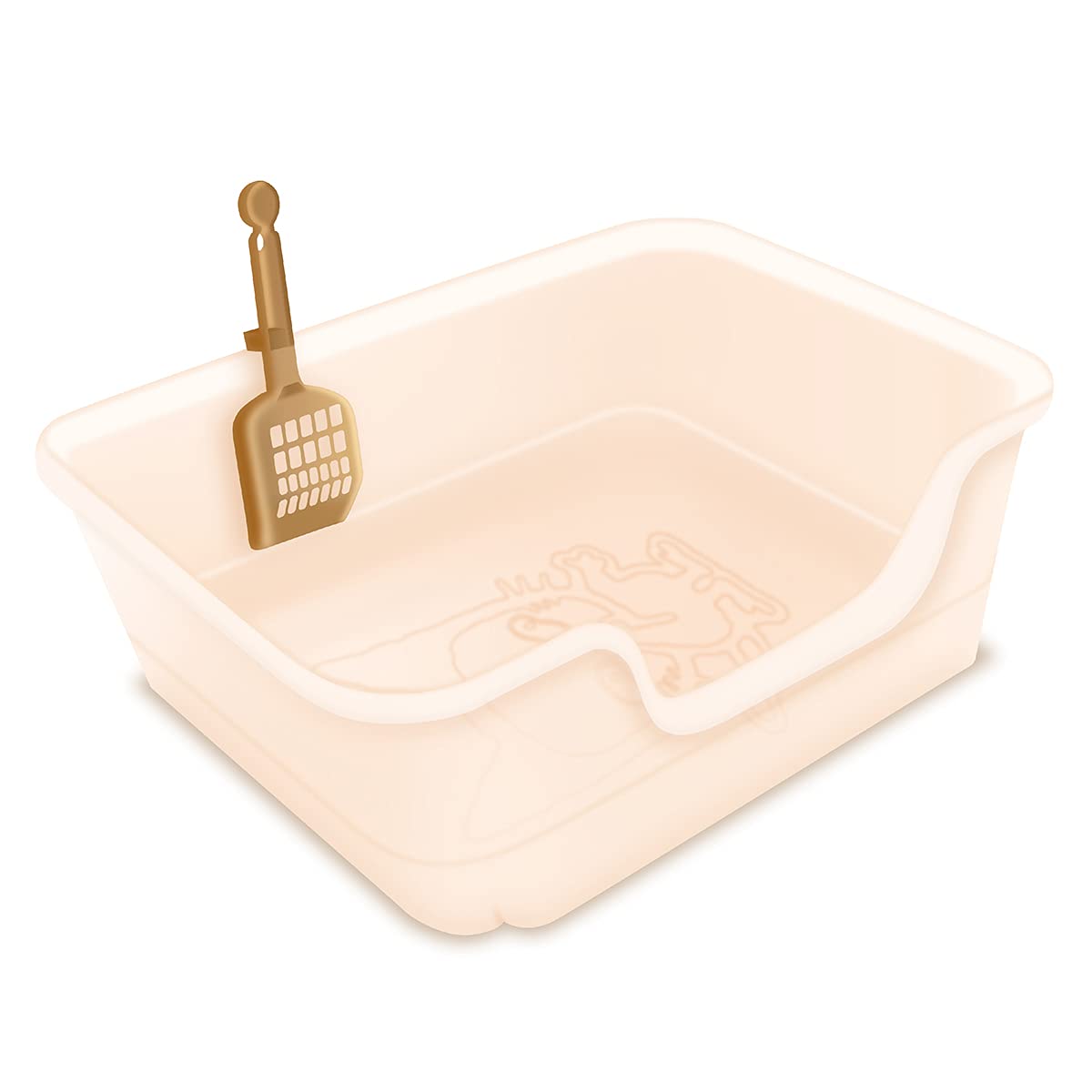 Amazon.co.jp: 獣医師開発 ニオイをとる砂専用 猫トイレ 猫用トイレ