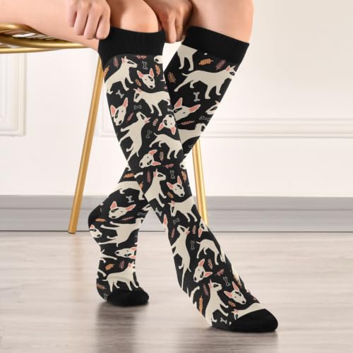 Image of Compression Socks for Women & Men Knee High Socks | Circulation, Medical, Running, Athletic, Nurse, Travel, 1 Pair