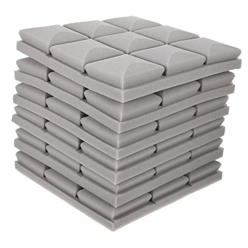 6pcs Paneles Acústicos Espuma Absorbente de Sonido para Estudio de Grabación Teatro en Casa Oficina Almohadillas Aislantes Acústicas miniatura 1