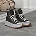 Converse Run Star Hike Hi Sneakers, Black/White/Gum, 8 US Women/6.5 US Men