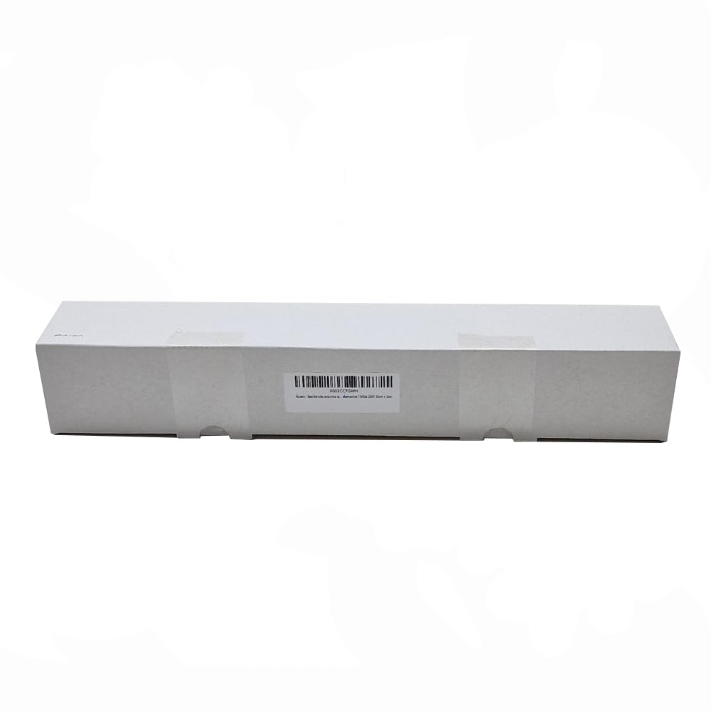 Resistencia ceramica termo electrico 29x7 elementos 1000w 230V 35cm x 3cm