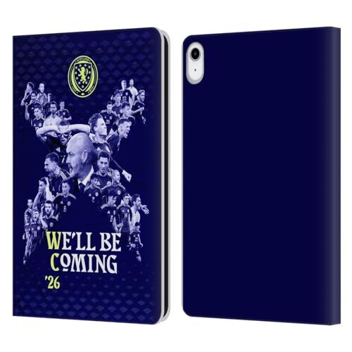 Étui iPad 10.9 Écosse design Scotland National Football Team 2026 cuir PU