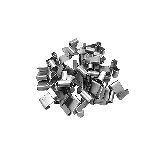 Z Shaped Clips, 50PCS Greenhouse Glass Clips Stainless Steel for Fixing Aluminium Greenhouses Panels Polycarbonate Glass Panes - Image 3