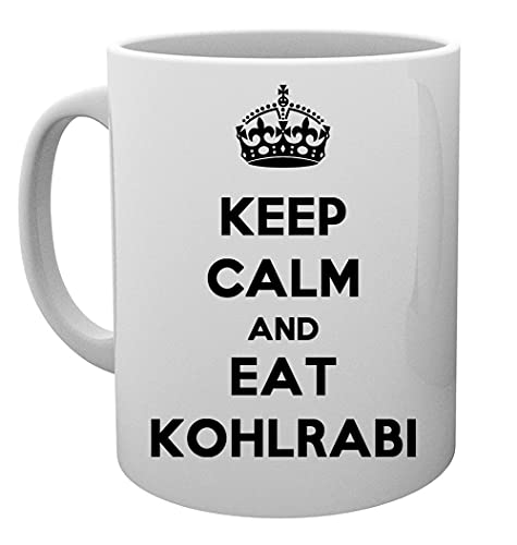 Keep Calm And Eat Kohlrabi Tasse Tasse Mug Cup