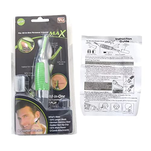 Xiami Eco-Friendly Material & Washable Men Electric Ear Beard Nose Hair Trimmer Eyebrow Mustache Remover Shaver Clipper (Pe) #TOP1