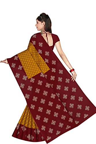 Image of TAMAIRA FASHION Mulmul Pure Cotton Saree For Woman |Office Wear Daily Wear Sarees For Women Without Blouse Piece(Available in 15 Colours)