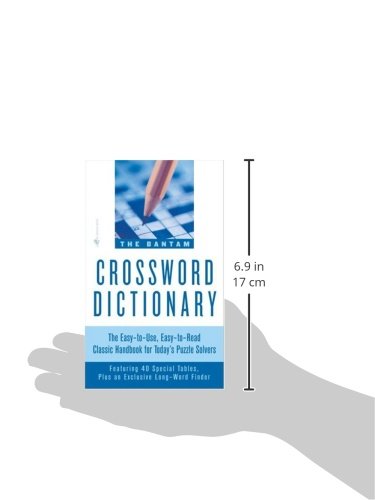 The Bantam Crossword Dictionary: The Easy-To-Use, Easy-To-Read Classic Handbook For Today's Puzzle Solvers #TOP2