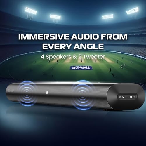 Image of CBS-02 ULTRABAR Soundbar with Bluetooth 5.3, Virtual 3D Sound, Smart Sound Modes, LED Display & Remote Control