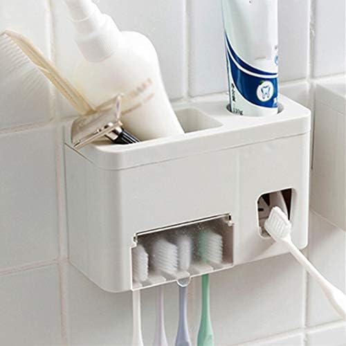 Hands Free Automatic Squeezer Toothpaste Dispenser Squeeze Out Wall Mount Bathroom Accessories image 4