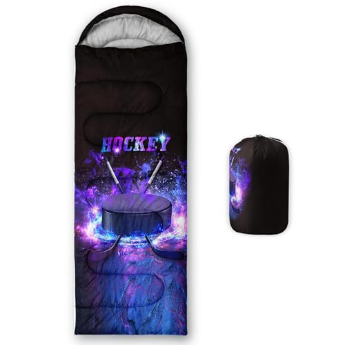 Image of QOOMO Camping Sleeping Bags,3 Season Warm & Cool Weather,Lightweight,Waterproof Sleeping Bags for Adults & Kids,Traveling,and Outdoors,Camping Gear Equipment