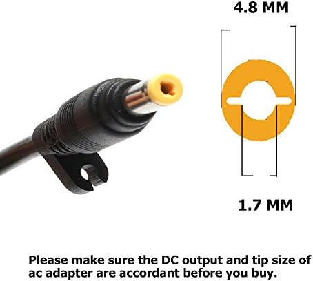 Easy Style 65W Laptop Power Cord for HP Pavilion DV6000 DV6500 DV6700 DV1000 DV2000 DV4000 DV5000 DV8000 Compaq Presario 510 515 610 C700 F500 F700 Adapter Charger