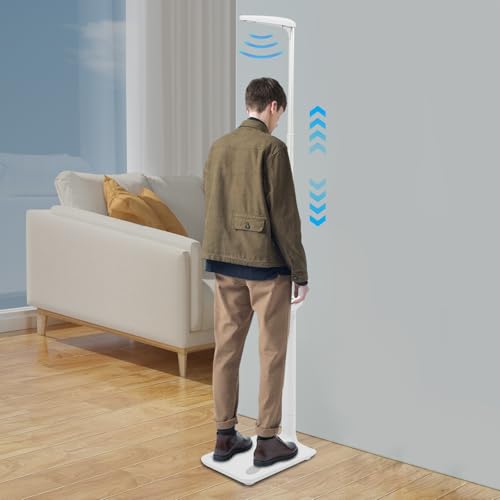 Báscula médica digital para altura y peso 440 lb miniatura 4