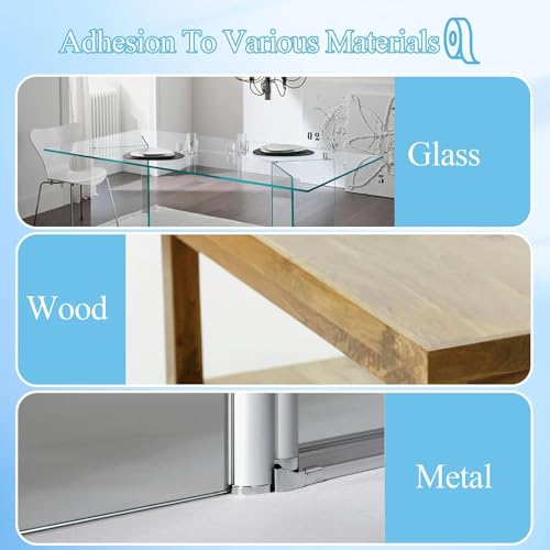 Image of EKDHRA 9-Meter Edge Protector, Baby Proofing Edge Protector Strip for Baby, Child Proof Table Edge Protectors Guards Safety Bumper Cover for Furniture Desk Crib Gate Bed Wall Soft Silicone