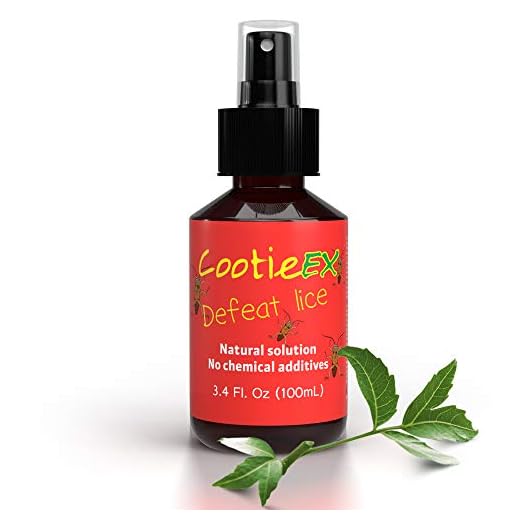 Anti-poux par CootieEx | 100 ml IProduit pour bébé et traitement anti-poux | Spray à base d'huile de neem et d'arbre à thé (théier) | Alternative au peigne anti-poux