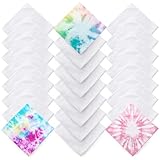 Photo Gallery nagpew confezione da 24 bandane bianche, in cotone tinta unita, extra large, per tie-dye, uomini, donne, festa della mamma, festa del papà, matrimonio, anniversario, bianco, 20.7 l x 20.7 w Photo Gallery nagpew confezione da 24 bandane bianche, in cotone tinta unita, extra large, per tie-dye, uomini, donne, festa della mamma, festa del papà, matrimonio, anniversario, bianco, 20.7 l x 20.7 w