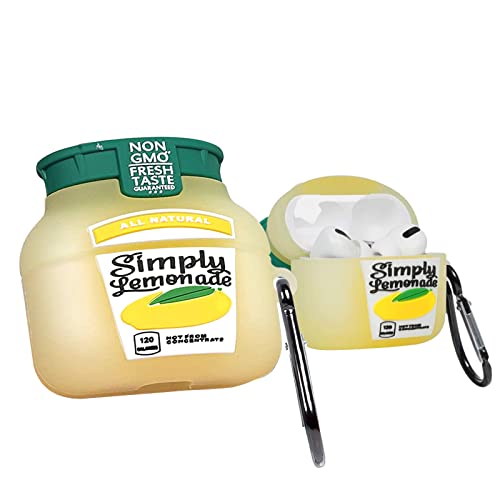 Airpods Pro Case with Keychain, 3D Silicone Funny Cute Design Cool Air pods Pro Charging Protective Skin Airpods Pro Cases Covers for Boys Girls Kids Teens Women Men Gifts