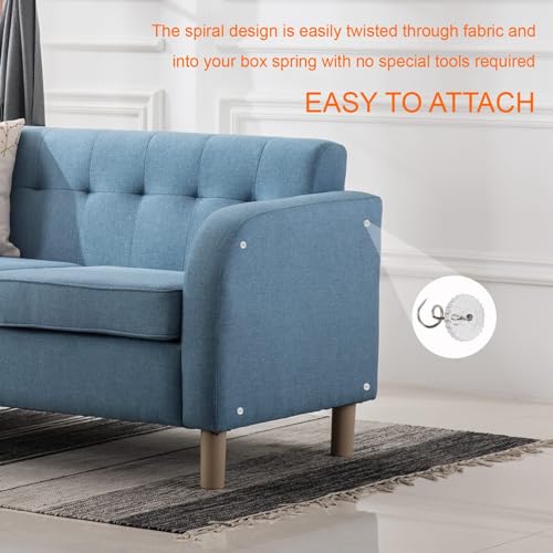 upholstery tacks amp bed skirt pins with twist design - no-slip fabric holders for furniture upholstery sofa covers headliners amp bedding accessories