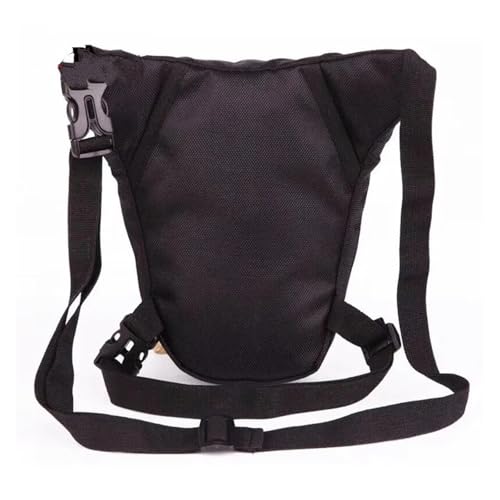 Sac jambe imperméable moto nylon haute résistance avec sangles ajustables