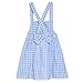 Wizard of Oz Cowardly Lion Dorothy Scarecrow Toddler Girls Matching Family Dress & T-Shirt Outfit Set Gingham Light Blue 3T