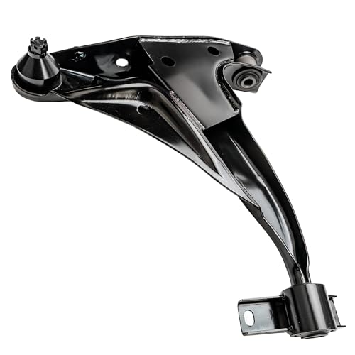 Image of Detroit Axle - 4pc Front End Control Arms Kit for 2002-2003 Ford Explorer Mercury Mountaineer, 2 Lower Control Arms 2 Outer Tie Rod Ends Replacement