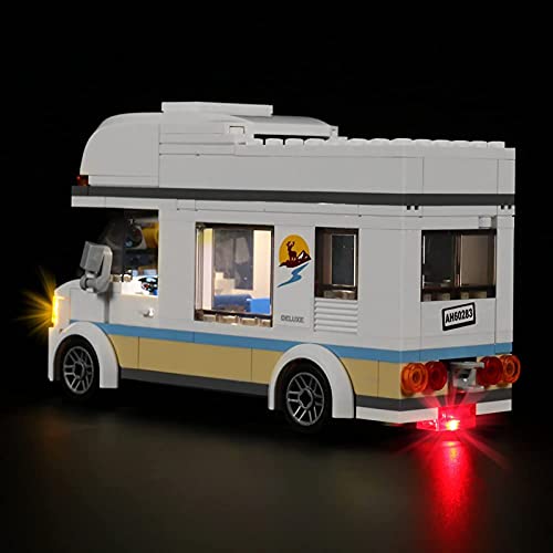 FYHCY Led Beleuchtung Set für Lego 60283 City Ferien-Wohnmobil,Led Licht Beleuchtungsset für Lego 60283 (NUR Licht Set) – Bild 6