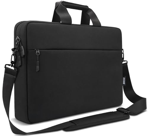TECOOL 17 17,3 Pouces Sacoche Ordinateur Portable, Sacoche de Protection Imperméable Housse Sac à Bandoulière pour 17-17,3 Pouces Lenovo Acer ASUS Dell HP Samsung...