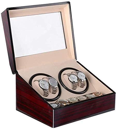 Bobinado automático de relojes con motor síncrono y doble rotor de mesa