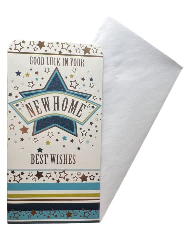 "Express Yourself" Money Wallet Gift Card - Good Luck in Your New Home - Includes an Envelope - Blank Inside for 'from' and 'to' Information