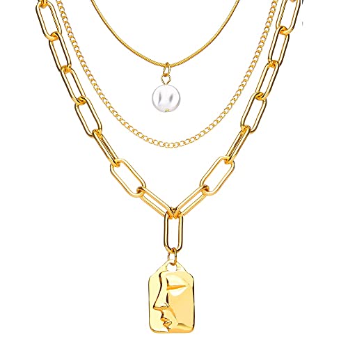 Inilbran Collana Girocollo Farfalla Vintage Oro – Ciondolo Bohémien Regolabile Donna