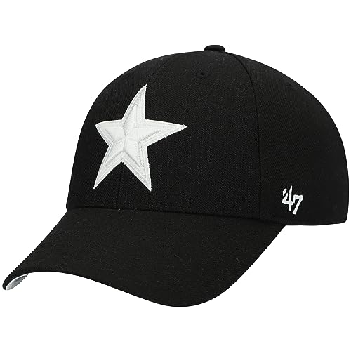 47 Men's Black Dallas Cowboys MVP Adjustable Hat