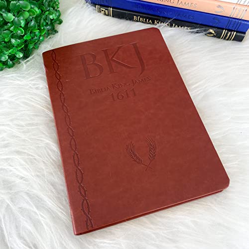 BÍBLIA KING JAMES 1611 ULTRAFINA AMPLIADA MARROM