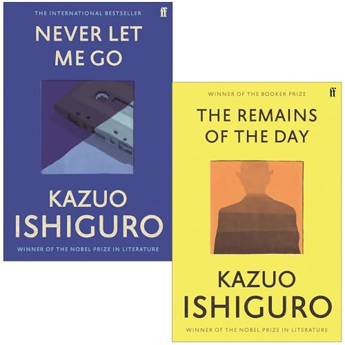 Kazuo Ishiguro Collection 2 Books Set (Never Let Me Go & The Remains of the Day)